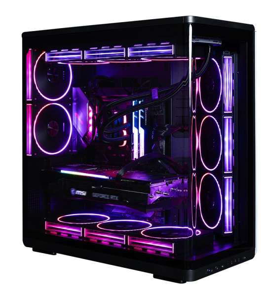 Zalman P60 Tempered Glass Black