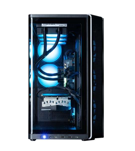 Zalman P60 Tempered Glass Black