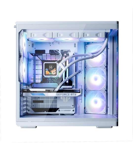 Zalman P60 Tempered Glass White