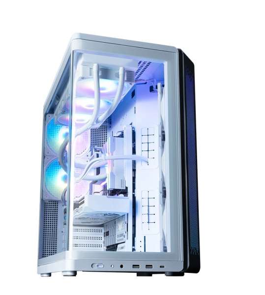 Zalman P60 Tempered Glass White