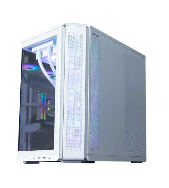 Zalman P60 Tempered Glass White