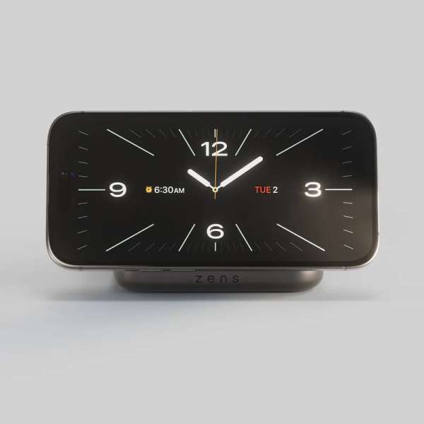 Zens Magnetic Nightstand Charger Black