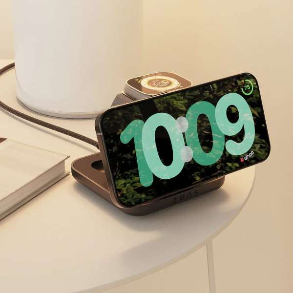 Zens Pro 2 Nightstand Charger Black