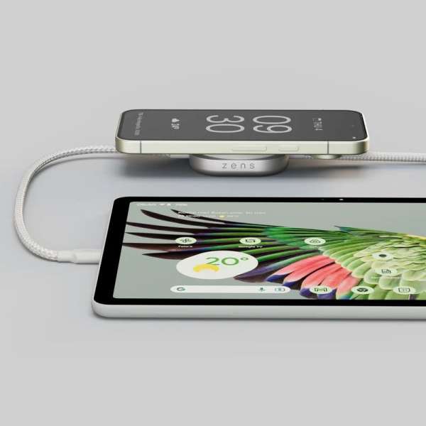 Zens Pro 2 USB C-C Charging Cable 1,5m White