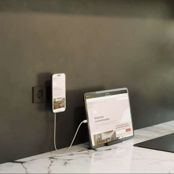 Zens Wireless Charging Adapter EU plug Black