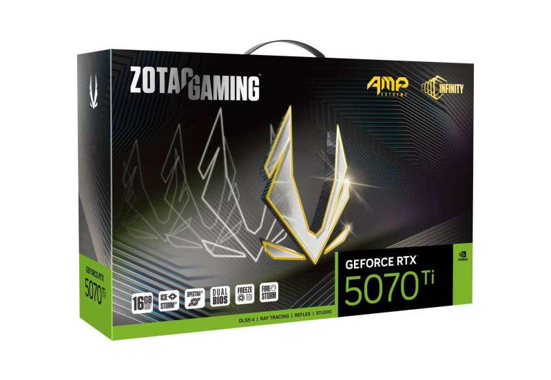 Zotac GeForce RTX5070 Ti 16GB DDR7 AMP Extreme Infinity