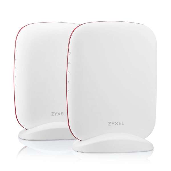 ZyXEL AXE5400 Dual-Band Wireless Router Wifi 6E White