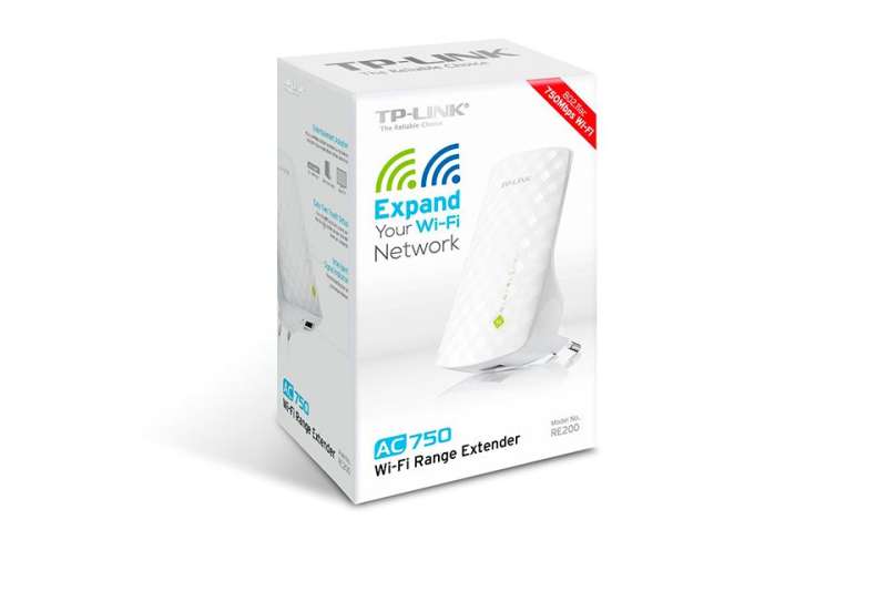 TP-Link RE220 AC750 WiFi Range Extender White