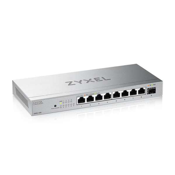 ZyXEL XMG-108HP 8 Port 10/2,5G MultiGig unmanaged Switch