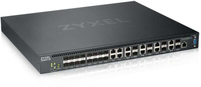 ZyXEL XS3800-28 28-port 10GbE L3 Aggregation Switch