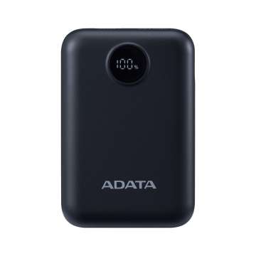 A-Data C100 Digital Display 10000mAh PowerBank Black