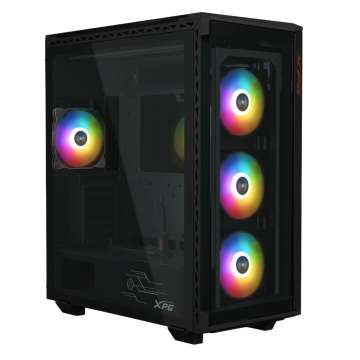 A-Data XPG Battlecruiser II Tempered Glass Black