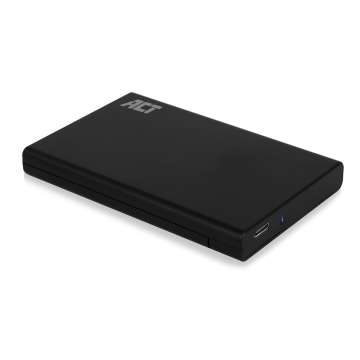 ACT AC1225 2,5" SATA hard drive enclosure screwless USB-C 3.2 Gen2 ACT AC1225 2,5" SATA hard drive enclosure screwless USB-C 3.2 Gen2