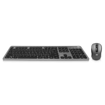 ACT AC5710 Wireless Keyboard Combo Black/Grey US ACT AC5710 Wireless Keyboard Combo Black/Grey US