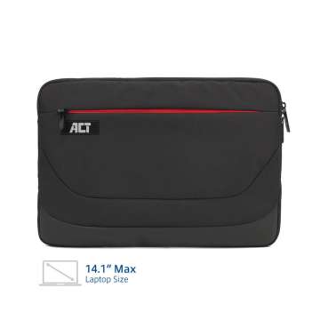 ACT AC8580 Suburb Laptop Sleeve 14,1" Black ACT AC8580 Suburb Laptop Sleeve 14,1" Black