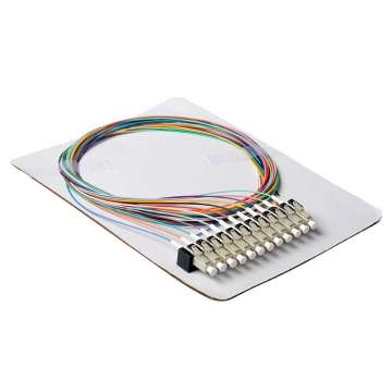 ACT LC 9/125 OS2 fiber pigtail set of 12 pieces ACT LC 9/125 OS2 fiber pigtail set of 12 pieces