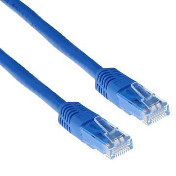 ACT CAT5e U-UTP Patch Cable 2m Blue ACT CAT5e U-UTP Patch Cable 2m Blue
