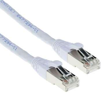 ACT CAT6A S-FTP Patch Cable 5m White ACT CAT6A S-FTP Patch Cable 5m White