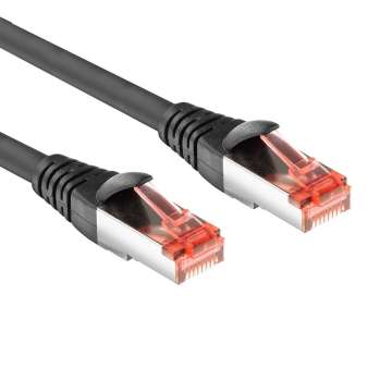 ACT CAT6A U-FTP Patch Cable 20m Black ACT CAT6A U-FTP Patch Cable 20m Black