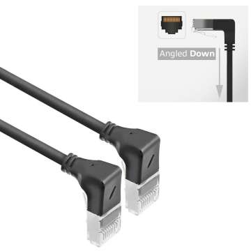ACT CAT6A U-FTP Patch Cable 3m Black