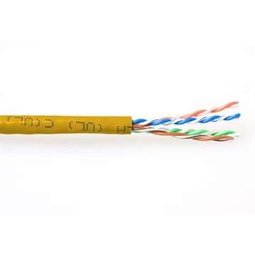ACT CAT6A U-UTP Installation cable 305m Yellow