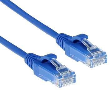 ACT CAT6A U-UTP Patch Cable 10m Blue