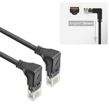 ACT CAT6A U-UTP Patch Cable 2m Black
