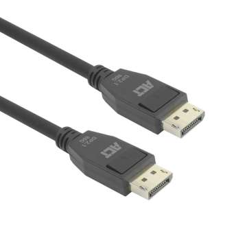 ACT DisplayPort 2.1 cable 8K male to male 1m Black ACT DisplayPort 2.1 cable 8K male to male 1m Black