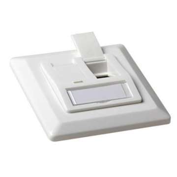 ACT In-Wall keystone jack box 2 ports