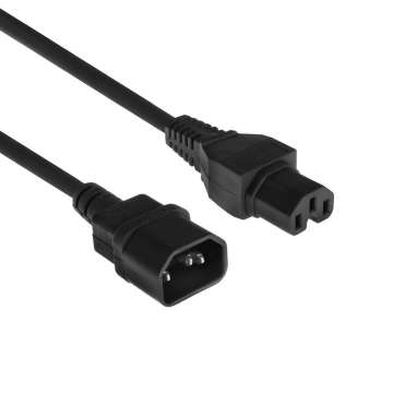 ACT Powercord C14 - C15 5m Black
