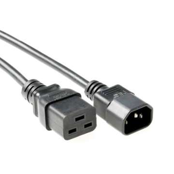 ACT Powercord C14 - C19 1m Black