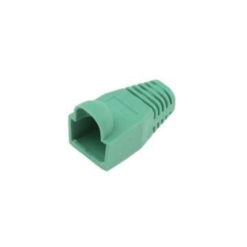 ACT RJ45 boot for 6.5 mm cable 25db Green