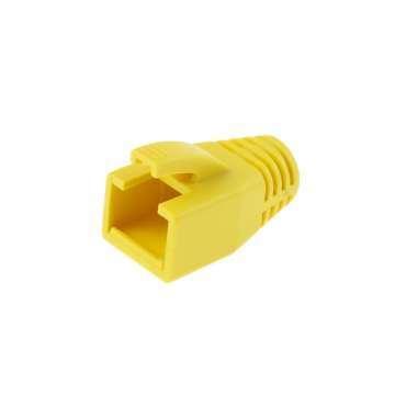 ACT RJ45 boot for 7.0 mm cable 25db Yellow ACT RJ45 boot for 7.0 mm cable 25db Yellow