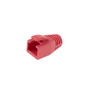 ACT RJ45 boot for 7.0 mm cable 25db Red ACT RJ45 boot for 7.0 mm cable 25db Red