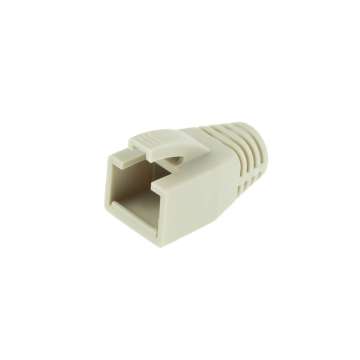 ACT RJ45 boot for 8.0 mm cable 25db Grey