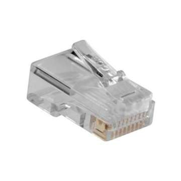 ACT RJ48 (10P/10C) modulaire connector for flat cable (25 pcs) ACT RJ48 (10P/10C) modulaire connector for flat cable (25 pcs)