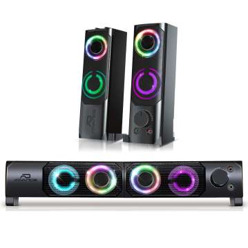 Advance Soundphonics 6W RMS RGB Speaker Black