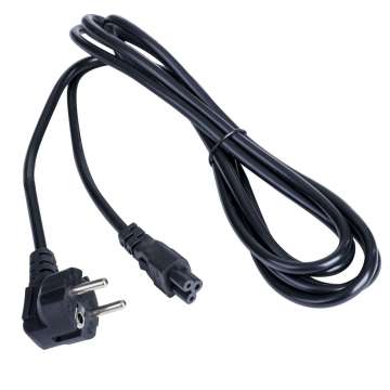 Akyga AK-NB-10A Power Cable Clover CCA CEE 7/7 / IEC C5 3m Akyga AK-NB-10A Power Cable Clover CCA CEE 7/7 / IEC C5 3m