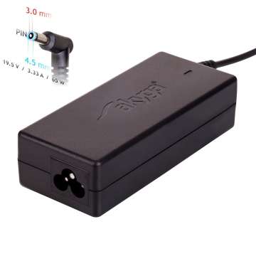 Akyga AK-ND-25 19,5V / 3,33A 65W 4,5x3mm HP hálózati notebook töltő