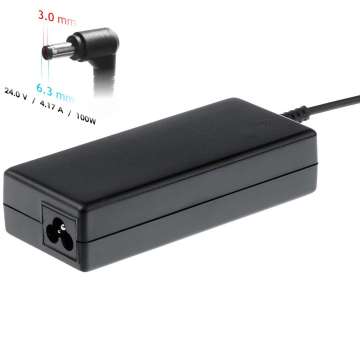 Akyga AK-ND-73 24V / 4,17A 100W 6,3x3mm Toshiba hálózati notebook töltő Akyga AK-ND-73 24V / 4,17A 100W 6,3x3mm Toshiba hálózati notebook töltő