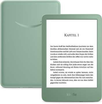 Amazon Kindle (2024) 6" E-book olvasó 16GB Matcha Green (Reklám mentes)