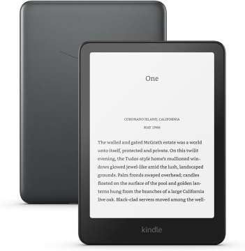 Amazon Kindle Paperwhite Signature Edition (2024) 7" E-book olvasó 32GB Metallic Black (Reklám mentes)