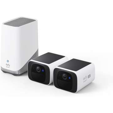 ANKER Eufy SoloCam S220 + HomeBase3 2K Solar Panel WiFi Set ANKER Eufy SoloCam S220 + HomeBase3 2K Solar Panel WiFi Set