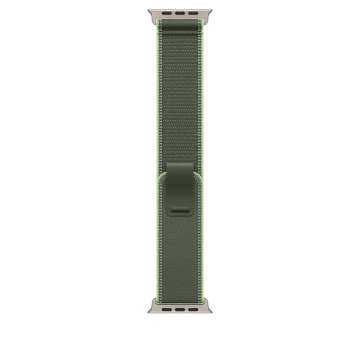 Apple 49mm Trail Loop S/M Natural Titanium Finish Green/Neon