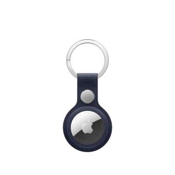 Apple AirTag FineWoven Key Ring Navy