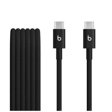 Apple Beats USB‑C to USB‑C Woven Short Cable 1,5m Bolt Black