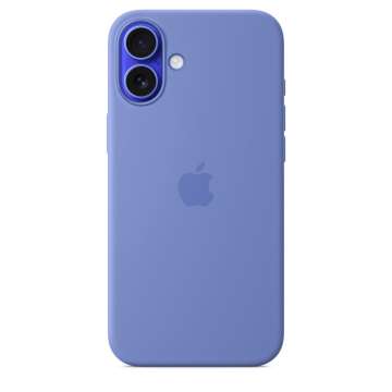 Apple iPhone 16 Plus Silicone Case with MagSafe Periwinkle (Seasonal)