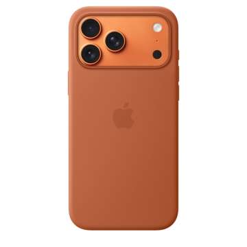 Apple iPhone 17 Pro Max Silicone Case with MagSafe Terra Cotta