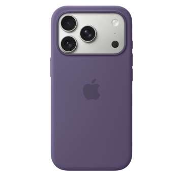 Apple iPhone 17 Pro Silicone Case with MagSafe Purple Fog