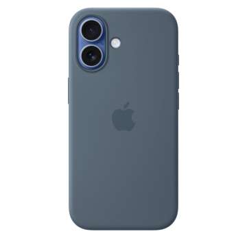 Apple iPhone 17 Silicone Case with MagSafe Anchor Blue